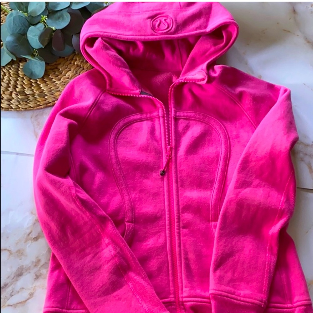 lululemon athletica Pink Full-Zip Hoodie